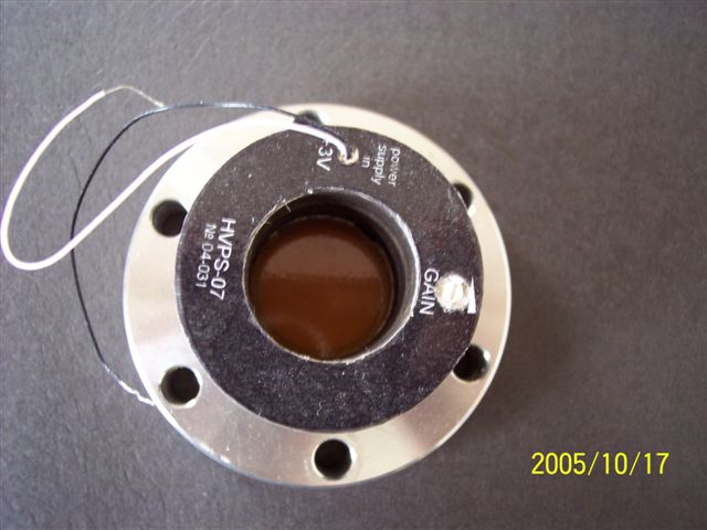 Ion Imaging Detector MCP-GPS25 welded in CF2.75" flange